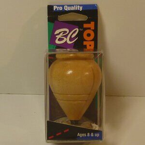 Vintage BC Pro Quality Classic Wood Spinning Top